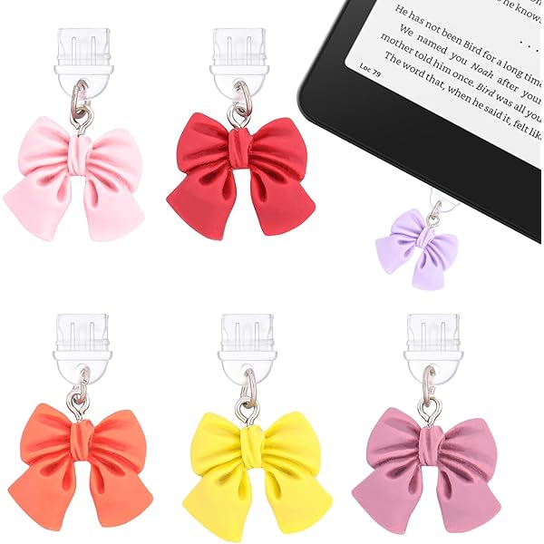 MAGNEECH Charging Port Anti Dust Plug, Butterfly Pendant Phone