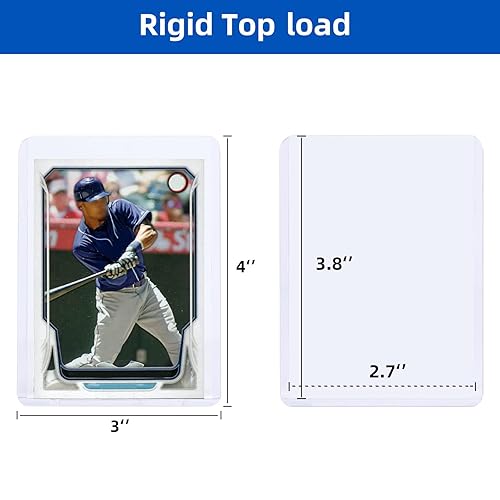 3"X 4" Card Sleeves Hard Plastic, Arjiekwei Baseball Cards Protectors  Plastic, Premium Card Sleeve Holder for Trading Sports Baseball Football  Game Cards (100 Hard Sleeves) in Dubai - UAE | Whizz Protective Sleeves