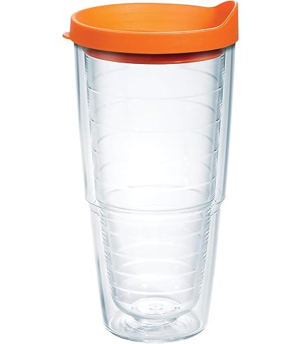 Gobelet Isotherme Tervis à Double Paroi - Modèle Beach Happy 30A - 473.6 Ml (16 Oz) - Garde Le Chaud Et Le Froid - Design Rayures Rétro