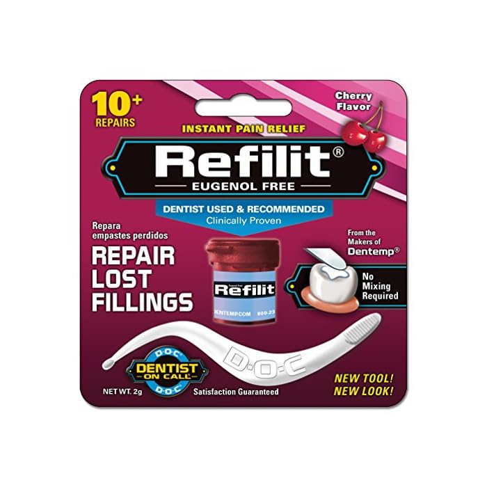 Refilit Lost Filling Repair, Cherry, 0.07 Ounce (Pack of 6)