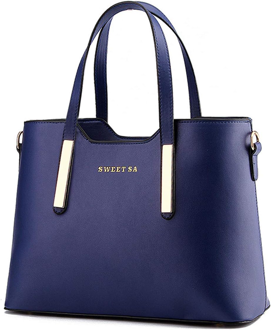 Tibes Luxury Pu Leather Handbag Fashion Shoulder Bag Tote