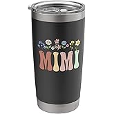 Mimi Gifts Women's Wildflower Floral Design Mimi Stainless Steel Insulated Tumbler