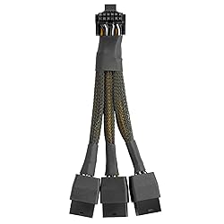 JOYJOM 16Pin GPU Cable to 3X 8Pin Pcie - 16AWG PCIE