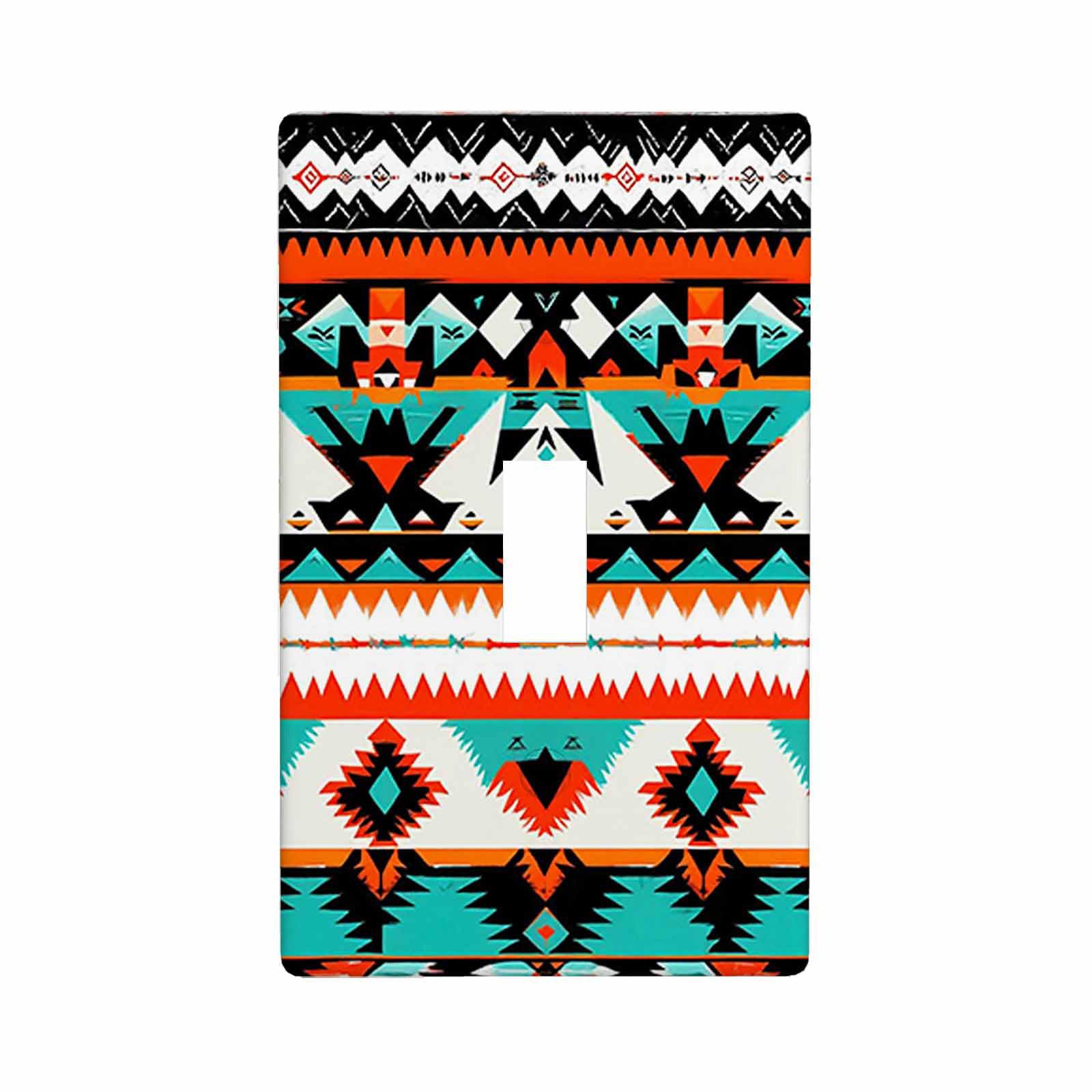 Moslion Aztec Light Switch Plug Covers Geometric