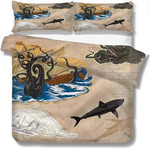 Amazon Com Vroselv Home 3 Pcs King Size Comforter Set Box