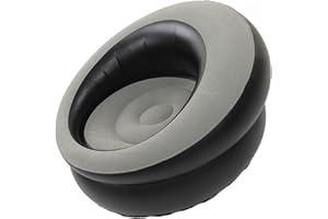 Inflatable Sofa Chair, Eco Friendly Inflatable Couch for Living Room (Grey)