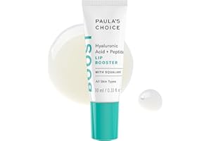 Paula's Choice BOOST Hyaluronic Acid + Peptide Lip Booster, Hydrating Treatment for Lip Volume, Loss of Firmness & Fine Lines, with Squalane, Fragrance-free, 0.33 Fluid Ounces