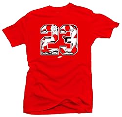 Jordan Retro 6 Carmine Match Tees - Snelos 23 Red