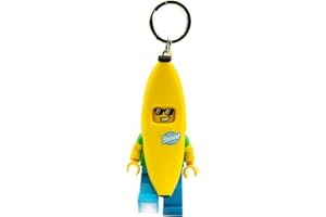 IQ LEGO Minifigures Large 3 Inch Tall Figure Keychain Light - Banana Guy (KE118H)
