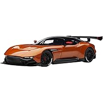 Amazon.com: AUTOart Aston Martin Vulcan Madagascar Orange with 