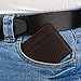 Villini Leather Slim Credit Card Holder - Front Pocket Wallet - Minimalist Card Case (Brown)