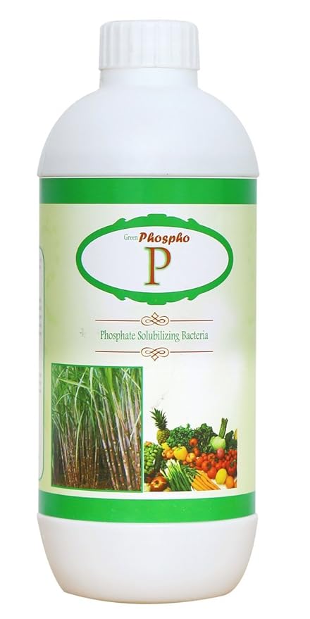 Green Phospho - Liquid Bio Fertilizer - Bacillus megaterium - Quantity : 1 Litre