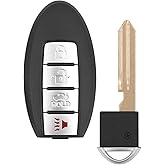 Vurkcy Key Fob Replacement for 2007-2012 Nissan Altima/ 09-14 Maxima & Murano/ 09-12 Infiniti FX35/ 08-13 G37/ 09-13 FX50/ 14-16 Q60 QX70/ 11-12 G25/ 07-08 G35, KR55WK48903 KR55WK49622,4 Buttons