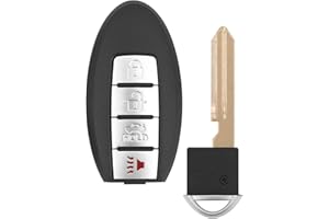 Vurkcy Key Fob Replacement for 2007-2012 Nissan Altima/ 09-14 Maxima & Murano/ 09-12 Infiniti FX35/ 08-13 G37/ 09-13 FX50/ 14-16 Q60 QX70/ 11-12 G25/ 07-08 G35, KR55WK48903 KR55WK49622,4 Buttons