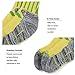 welltree Women's Hiking/Skiing/Trekking Socks Multi Performance Outdoor Sport Socks Ankle - Combination 1-6 Pairs
