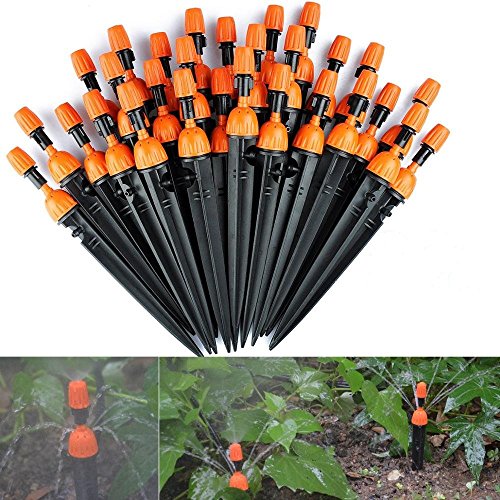 KORAM 360 Degree Micro Sprayer and Dripper on Stake Irrigation Gardener