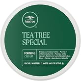 Tea Tree Forming Cream, Flexible Hold, Natural Shine Finish, For All Hair Types, Especially Medium to Coarse, 3 oz