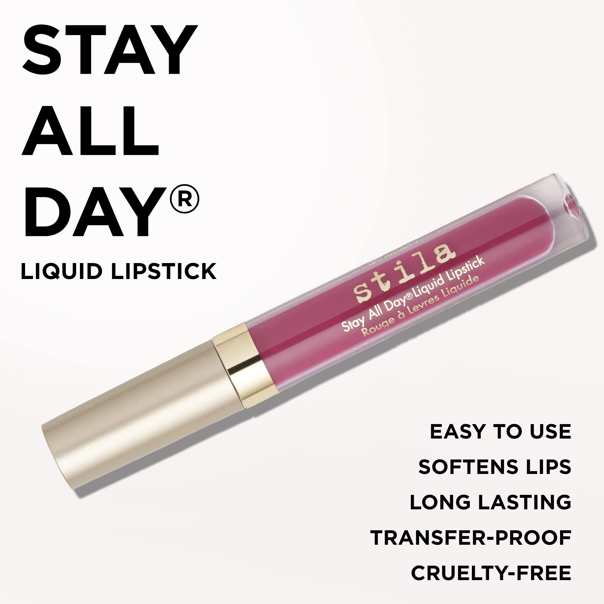 stila Stay All Day Sheer Liquid Lipstick, 0.10 oz.