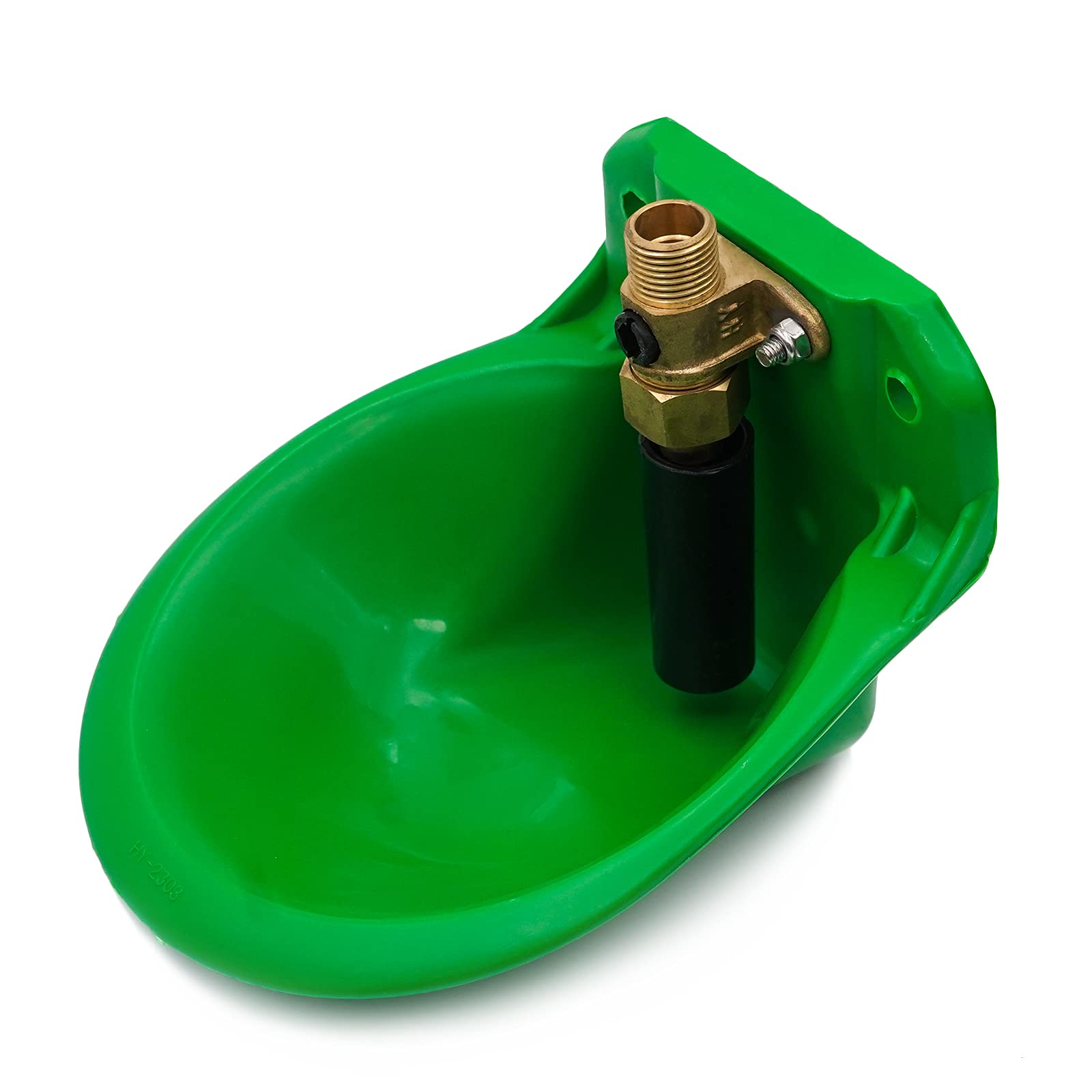 BREUAILY Automatic Livestock Waterer Bowl Plastics Sheep Drinking Trough Goat Copper Valve Drinker Livestock Drinking Tools for Goat Cattle Pig Dog