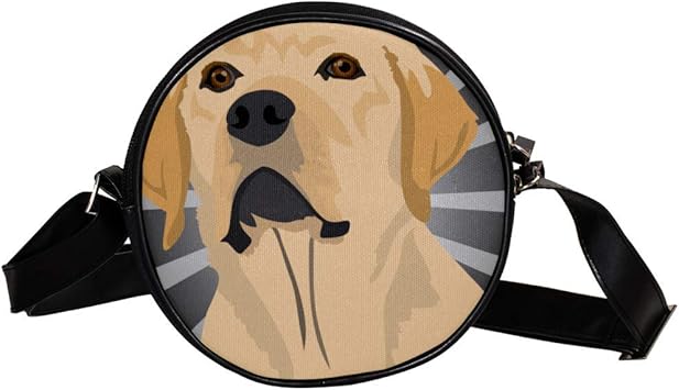 COOSUN - Bolso Bandolera Redondo para Perro Labrador y ...