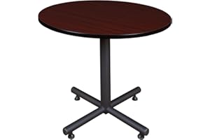 REGENCY SEATING Regency Kobe 36-Inch Round Breakroom Table, Mahogany