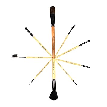 Vega Set of 9 Brush