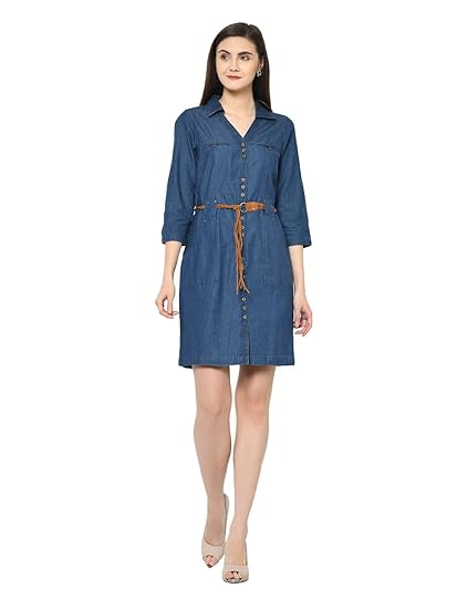 latin quarters denim dress