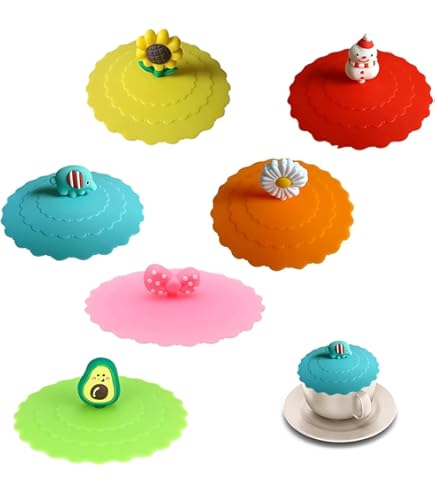 Couvercle De Tasse En Silicone Transparent De Qual... – Grandado