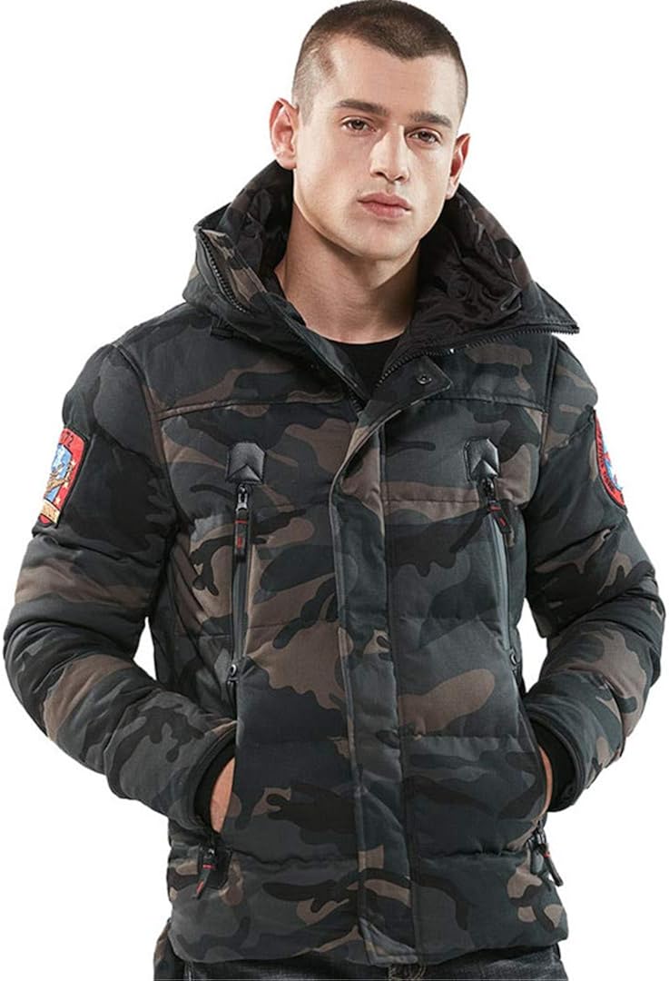 camo winter jacket