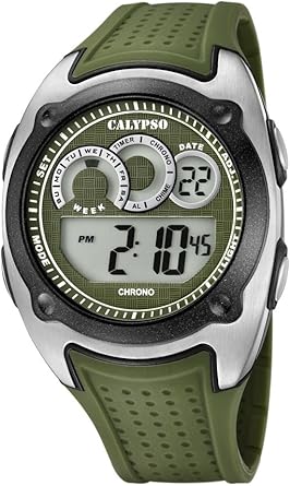 Calypso Reloj Digital para Hombre de Cuarzo con Correa en Plástico K5722/2