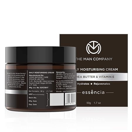 the man company moisturiser
