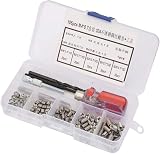 Akozon Stainless Steel Wire Thread Inserts Kit M4x0.7 Screw Repair Sleeve view 2