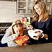 Obol - The Original Never Soggy Cereal Bowl With The Spiral Slide Design 'n Grip - Med White