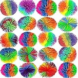 20 Packs Monkey Stringy Balls 2.8Inches Fidget