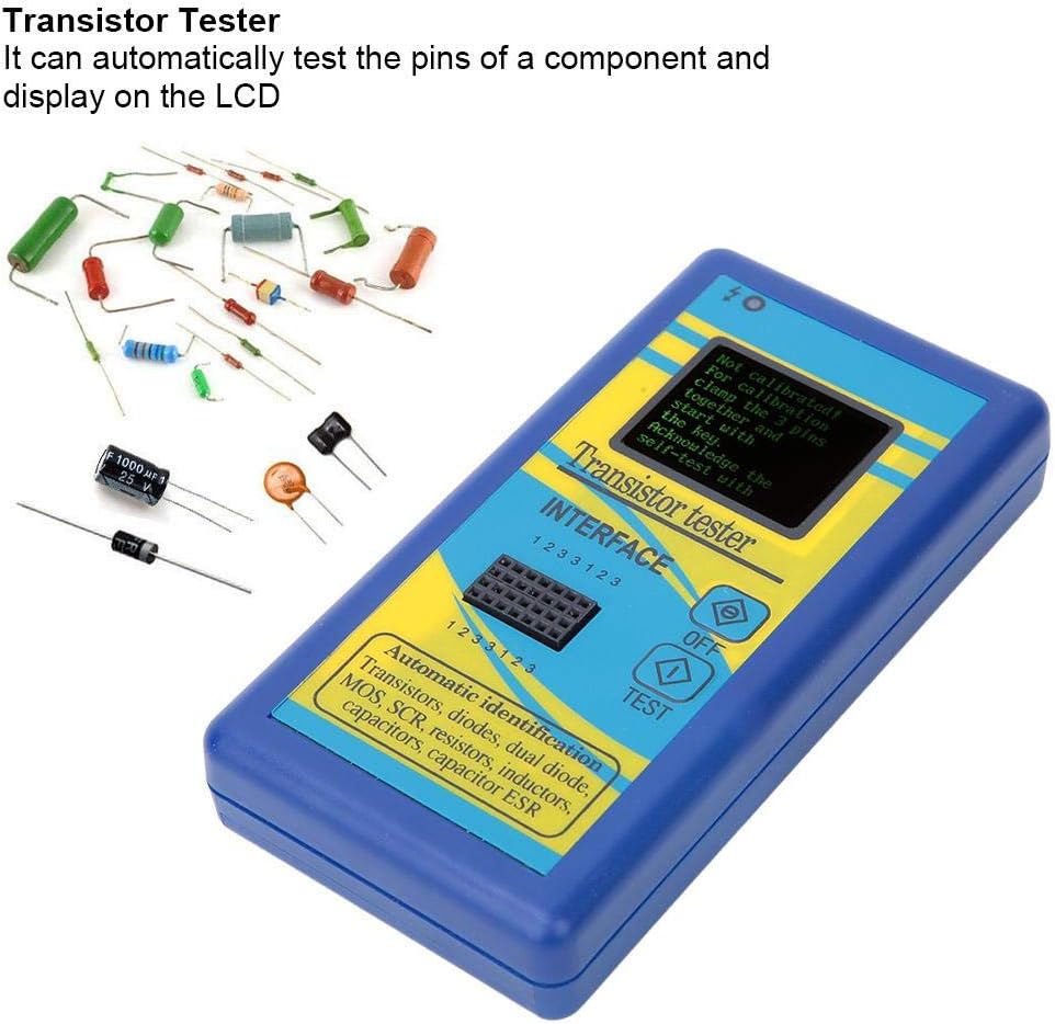 M328 Transistor Tester,Module Diode Resistor,ESR Measuring Meter,Diode
