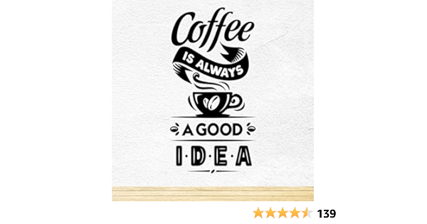 wall4stickers Coffee Good Idea Taza de café para Llevar ...