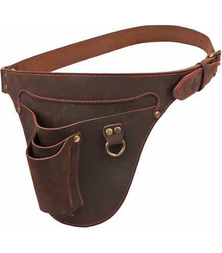 Garden Tool Belt Holster for Women & Men- Womens Adjustable Tool Belt Pouch f