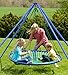 Sky Island Hanging, Spinning Platform Swing with Stand