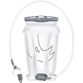 N NEVO RHINO Hydration Bladder 1.5L-2L-3L, Water Bladder for Running Vest | Leak - Proof BPA -Free with Cleaning Kit, High-Flow Bite Water Reservoir Storage Bag for Hiking Backpack Hydration Pack