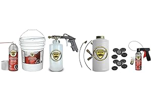 Woolwax 5 Gallon Undercoating Kit Bundle w/PRO Gun & 2 Wands. Black Color