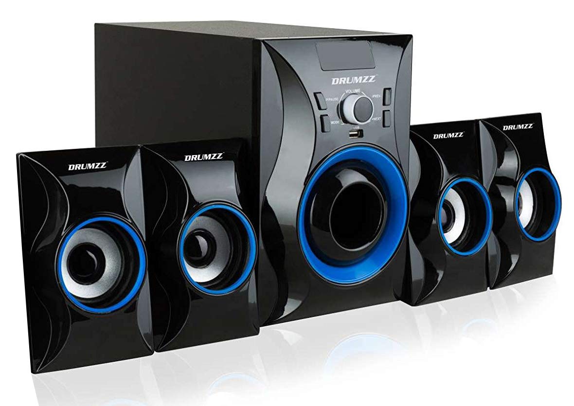4.1 home theater bluetooth speaker system