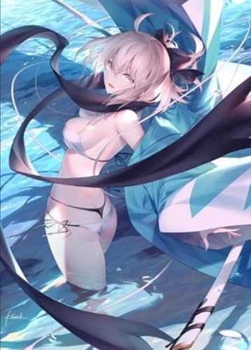 Amazon Co Jp 令和 水着沖田 B2タペストリー 1点 Gh K 光崎 Fate Grand Order Fgo 沖田総司 Wスエード コミケ C96 ホビー 通販