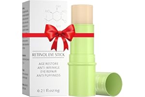 IREV Retinol Eye Stick Anti Aging Eye Cream For Dark Circles and Puffiness, Fade Fine Lines and Firm Skin, Under Eye Balm Glow, Brightening Stick for Daily Anti-wrinkle Cream
