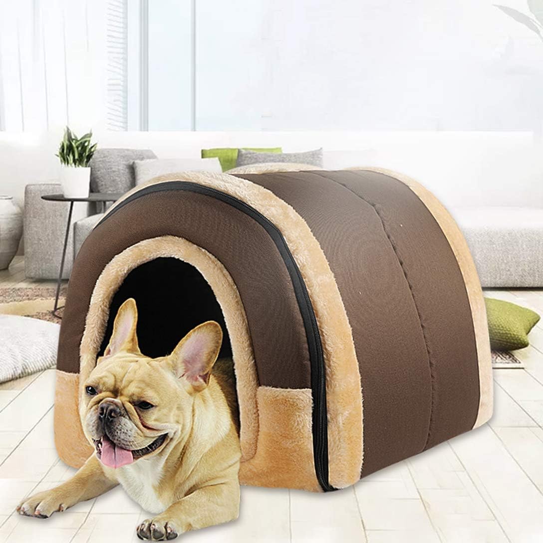 Amazon ペットハウス 2way ペットベッド ドーム型 犬猫用 室内用 ふわふわ クッション付き オールシーズン 犬小屋 屋根付き 猫 テント おしゃれ 洗える 折りたたみ可 寝床 Amazon ペットハウス 2way ペットベッド ドーム型 犬猫用 室内用 ふわふわ クッション付き オールシーズン 犬小屋 屋根付き 猫 テント おしゃれ 洗える 折りたたみ可 寝床