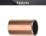 Othmro 10x12x20mm Sleeve Bearing Oilless Bushing Plain Bearing Carbon Steel view 3