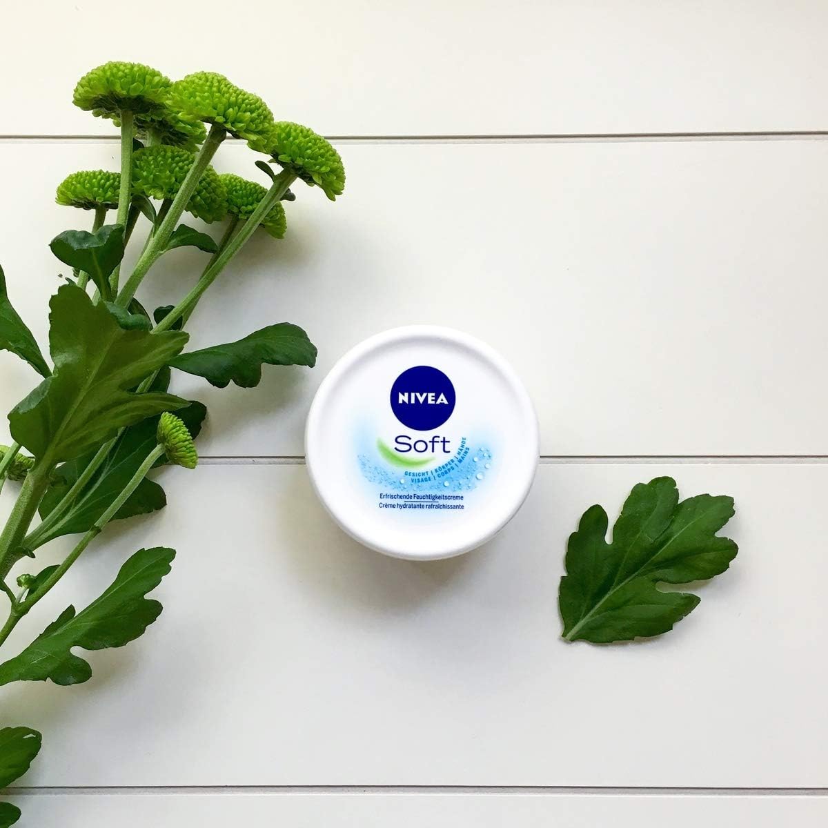 NIVEA Soft Moisturising Cream (200ml), 48H Face Moisturiser, Body and Hands with Vitamin E and Jojoba Oil, Hand Moisturiser - Image 5