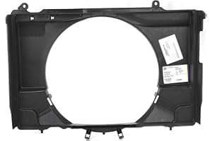 Evan Fischer Fan Shroud Compatible With 1998-2004 Nissan Frontier, Fits 2000-2004 Nissan Xterra, Upper Single fan design; Upper 2.4L Engine Fits Radiator Fan NI3110111