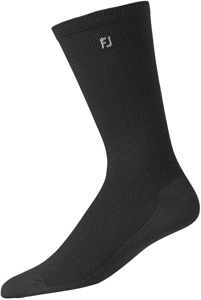 FootJoy ProDry Men's Crew Socks Black (712) Athletic