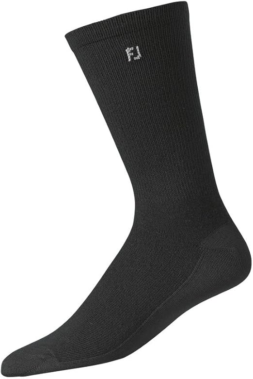 FootJoy ProDry Men's Crew Socks Black (712) Athletic