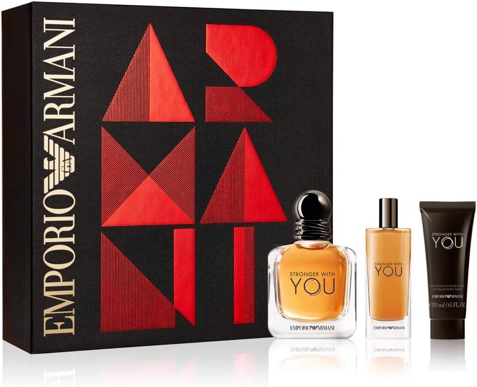 emporio armani stronger with you gift set 50ml